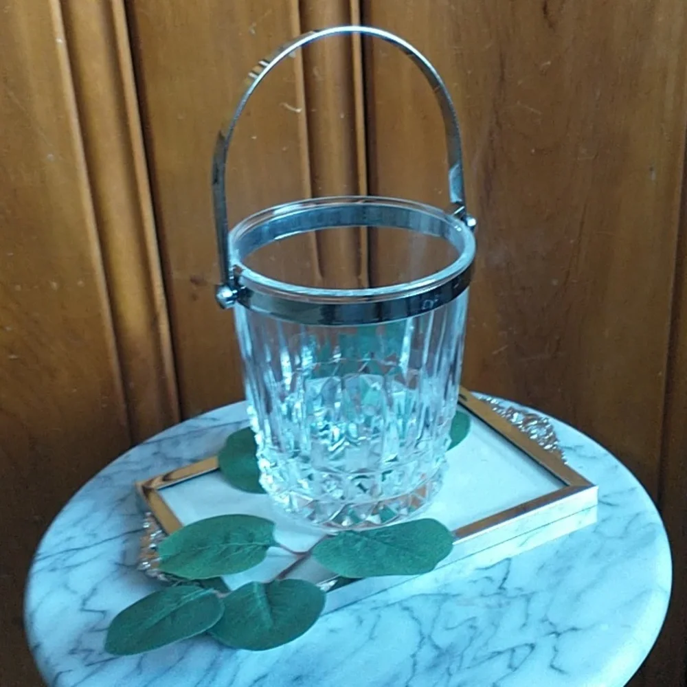Vintage Cristal D'arques Crystal Ice Bucket Wine Cooler